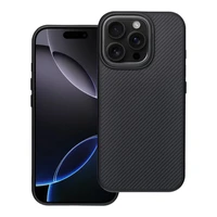 Carbon Elite Magnetinis dėklas telefonui suderinamas su MagSafe IPHONE 16 juodas