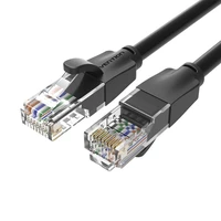Tinklinis laidas UTP CAT6 Vention IBEBN RJ45 Ethernet 1000Mbps 15m (juodas)