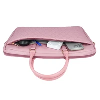 Wonder Dėklas nešiojamam kompiuteriui 15–16 colių pico dygsniuotas rožinis