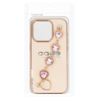 Madingas dėklas telefonui Iphone 14 Plus dizainas 2 šviesiai rožinė