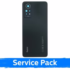 Galinis dangtelis suderinamas su Xiaomi Redmi Note 12 Pro 4G / Graphite Gray / (Service Pack)