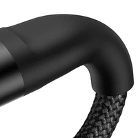 Baseus Flash Series II kabelis USB Type C - USB Type C / Lightning / micro USB 100W 1.5m juodas (CASS030201)