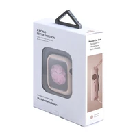 Uniq Lino dėklas Apple Watch 4 / 5 / 6 / SE 44mm - rožinis