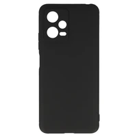 Matinis dėklas telefonui XIAOMI REDMI NOTE 12 5G/POCO X5 juodas