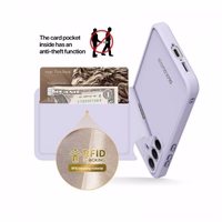 Dėklas Dux Ducis "Rafi II" Samsung A556 A55 5G Violetinis