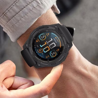 Tech-Protect Defense Air dėklas Garmin Fenix 8 47mm - juodas