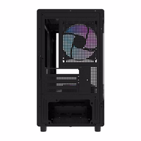 Darkflash DB330M computer dėklas + 3 fans (juodas)