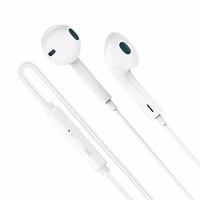 Borofone ausinės BM100 Fuente su mikrofonu baltos