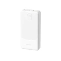 Išorinė baterija Dudao K10 10000mAh 2.4A 2 x USB-A - balta