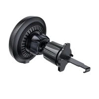 Tech-Protect MM15W-V4 automobilinis telefono laikiklis su MagSafe 15W indukciniu įkrovikliu, tvirtinamas prie oro angos - juodas