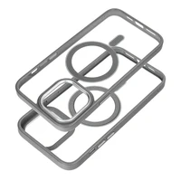 COLOR EDGE MAG COVER dėklas telefonui suderinamas su Magnetiniu SAMSUNG S25 ULTRA titano pilka