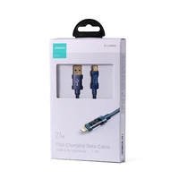 Kabelis su USB-A / "Lightning" / 2,4A / 1,2 m "Joyroom" S-UL012A12 (mėlynas)