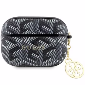 Guess GUAPPGCE4CK dėklas AirPods Pro - juodas GCube Charm