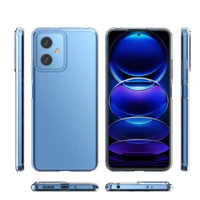 Itin plonas 0.5mm dėklas Xiaomi Poco X5 5G / Redmi Note 12 5G itin plonas permatomas dangtelis