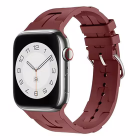 Beline dirželis Apple Watch Silicone Ultra 42/44/45/49mm bordo box