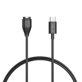 Tech-Protect MC04 UltraBoost USB-C laidas Garmin laikrodžiui 1m - juodas