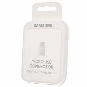 adapteris SAMSUNG EE-GN930BWE USB adapteris TYPE C-> MICRO USB baltas dėžutė