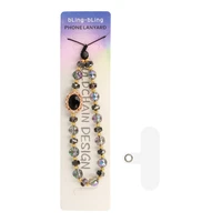 Telefono pakabukas GC-BZ1 skaidrus-juodas