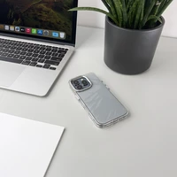 Blizgus dėklas telefonui iPhone 16 Pro - skaidrus su blizgučiais