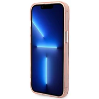 Karl Lagerfeld KLHMP14MHKCP iPhone 14 Plus 6.7 "kietas dėklas rožinis / rožinis Karlas & Choupette Aliuminis Magsafe