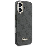 GUESS case for IPHONE 17 compatible with MagSafe GUHMP17S5P4FWMSK (PU FW 4G Script) black