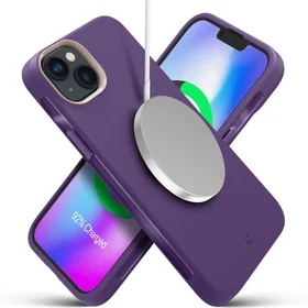 Spigen Cyrill Ultra Color magnetinis dėklas su MagSafe, skirtas iPhone 14 Plus – violetinis