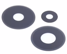 Xiaomi Poco M6 Pro 4G kameros stikliukas Black (only lens 3pcs) ORG