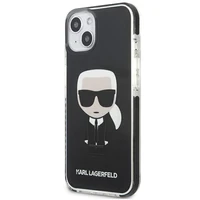 Karl Lagerfeld Iconik Karl dėklas iPhone 13 mini - juodas