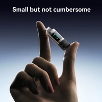 Yesido adapteris OTG GS25 - Lightning (vyras) į Type C (moteris) - su LCD ekranu juodas