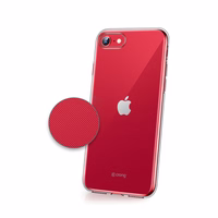 Crong Crystal Slim Cover - apsauginis dėklas SE 2020 / iPhone 8 / 7 (clear)