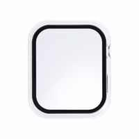 Bestsuit dėklas su hibridiniu stiklu Apple Watch serijai 7/8/9-41mm - skaidrus