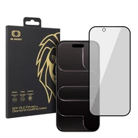 Grūdintas stiklas Tel Protect 10X Privacy DLC Diamond Coating skirtas Iphone 17 Air