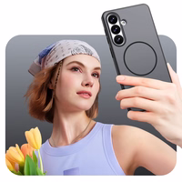 Hybrid Armor T Dėklas for Samsung Galaxy A37 - juodas