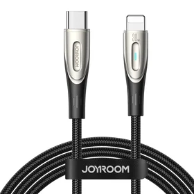 Joyroom Star-Light Series SA27-CL3 USB-C / Lightning 30W 1.2m kabelis - juodas