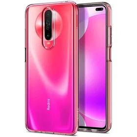 Dėklas telefonui SPIGEN Liquid Crystal - XIAOMI POCOPHONE X2 / Redmi K30 permatomas