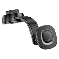 Automobilio telefono laikiklis indukcinis Hoco 15W centrinė konsolė HW31 juodas