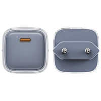 Acefast A53 PD 30W GaN USB-C įkroviklis su ekranu - pilkas