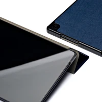 Dėklas Reach Smart Leather Lenovo Tab 10.1 TB311 tamsiai mėlynas