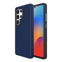 Dėklas Perfectionists Triangle Case Samsung S908 S22 Ultra 5G tamsiai mėlynas