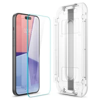 Spigen Glas.tR EZ Fit grūdintas apsauginis stiklas iPhone 15 Plus / 16 Plus – 2 vnt.
