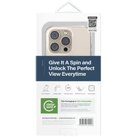 Uniq Swivix 360 sukamas stovas dėklas telefonui iPhone 16 - auksinis