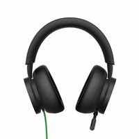 Microsoft Xbox Stereo Headset Laisvų rankų įranga Vielinis Su lankeliu Žaidimams Juoda