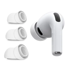 Tech-Protect ausinių antgaliai AirPods Pro 3 S/M/L 3 vnt. balti