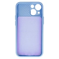 Camshield Soft dėklas iPhone 15 šviesiai violetinis