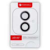 Forcell Premium kameros objektyvo grūdintas stiklas - iPhone 17 šviesiai violetinė