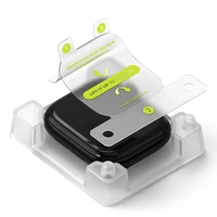 Ringke Dual Easy Pro 2 dalių apsauginė plėvelė Apple Watch 10 42mm laikrodžiui - skaidri