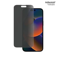 PanzerGlass Classic Fit antibakterinis privatumo stiklas iPhone 14 Pro Max