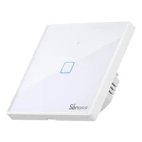 Išmanusis jungiklis WiFi + RF 433 Sonoff T2 EU TX (1 kanalas) atnaujintas