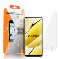 Grūdintas stiklas Oranžinis REALME 11 4G/SAMSUNG A52/A52S/XIAOMI MI 11 LITE/REDMI NOTE 10 4G