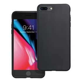 Matinis dėklas IPHONE 7 Plus / 8 Plus juodas